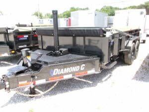 2023 Diamond C LPT207  82″x 14′  14.9k Tandem Axle Dump Trailer Stock #276292